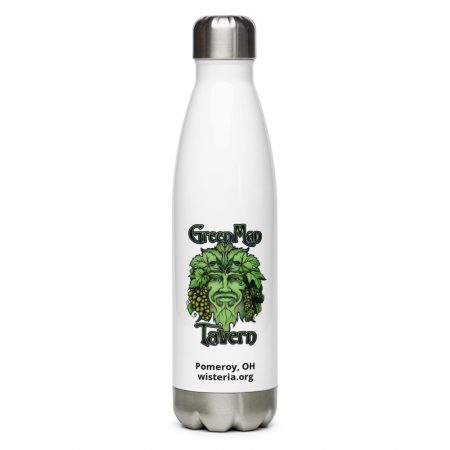 Green Man Stainless Steel Water Bottle