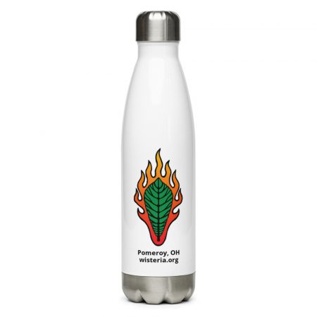 Flaming Paw Paw Stainless Steel Water Bottle
