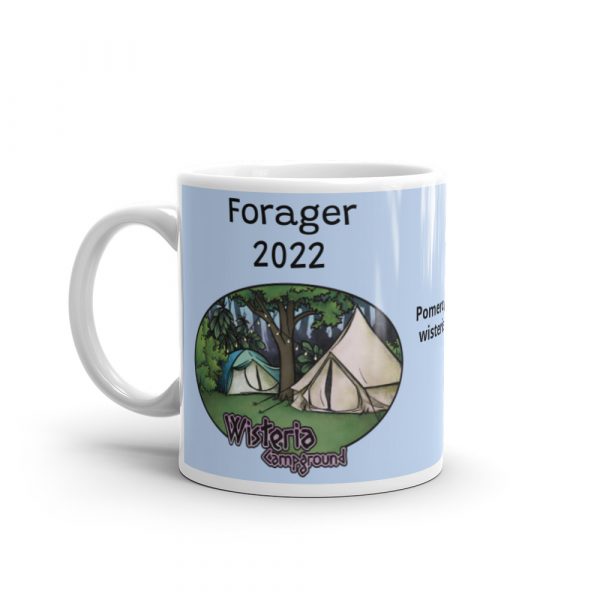 Wisteria Forager 2022 White glossy mug