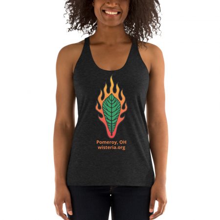 Flaming Paw Paw Women's Racerback Tank